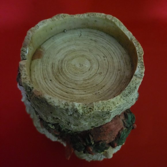 Vintage House of Lloyd Santa Father Resin Candle Holder 1995 - Picture 4 of 12